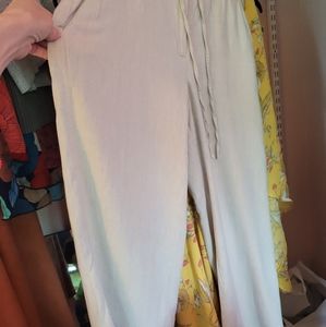 Talbot's petite linen pants